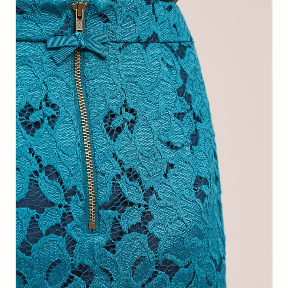 NWT Anthropologie Anisa Lace Pencil Skirt - Picture 4 of 12